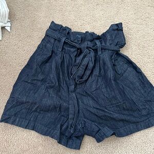 A New Day Paper bag Denim Shorts